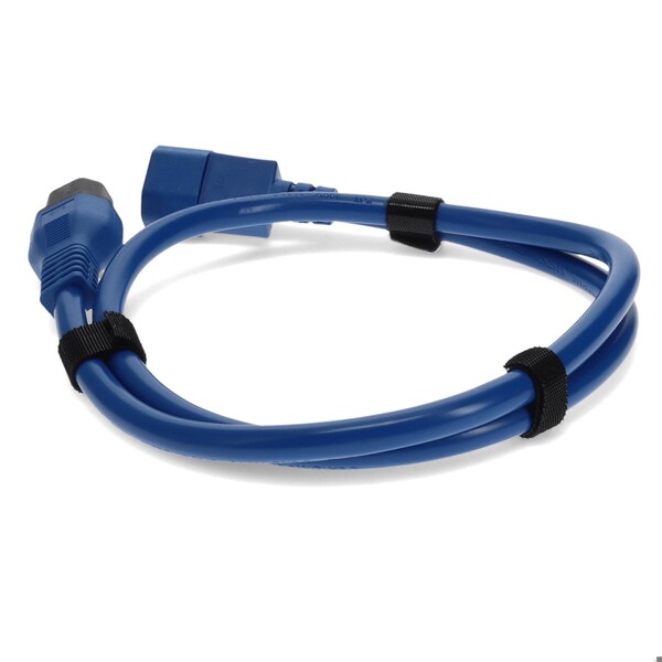 Add-On 2FT INDUSTRY STD C13/C14 10A PWR CBL ADD-C13LK2C14LK14AWG2FTBE - main